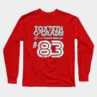 Toxteth O'Grady, official record attempt 1983 Long Sleeve T-Shirt